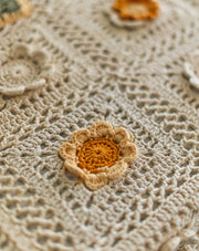 Marigold Bed Crochet Cover
