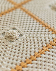 Rose Bed Crochet Cover