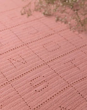 Alphabet Dreams Crochet Blanket